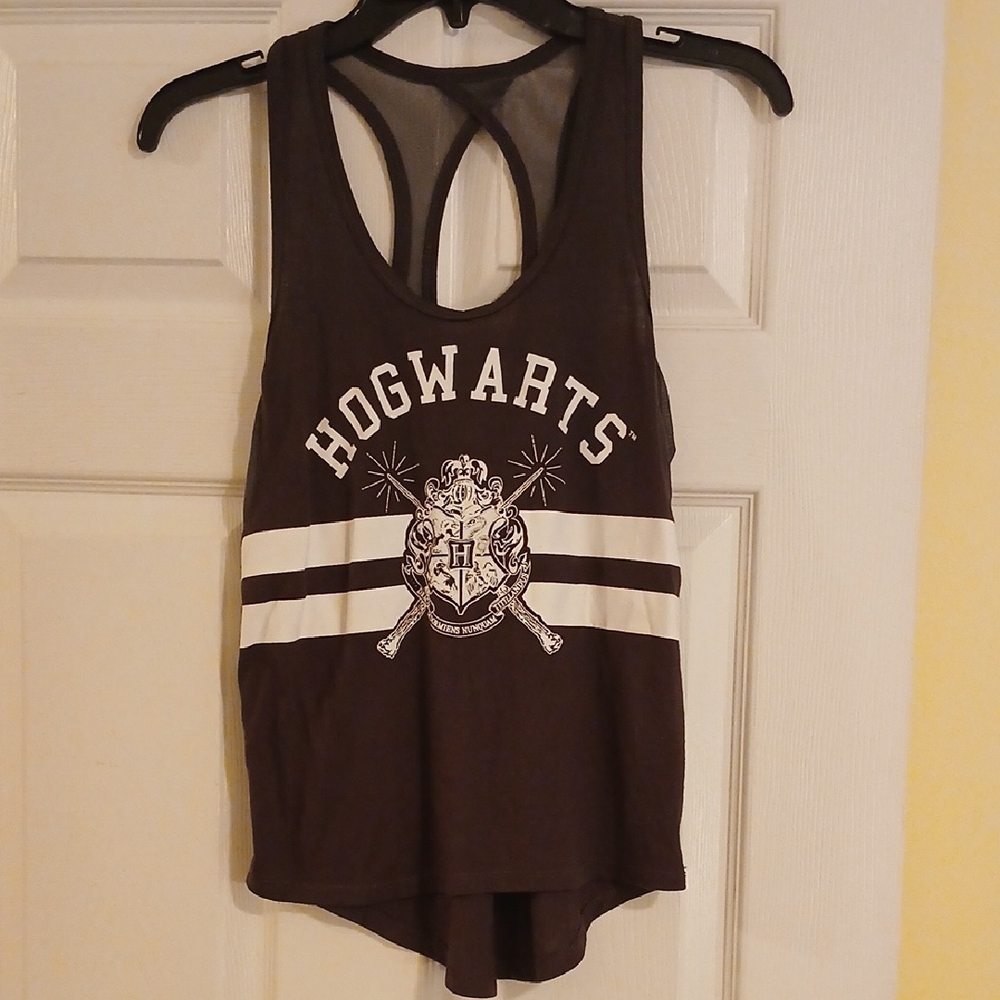 Harry Potter Hogwarts Gray Tank Top Women's XS